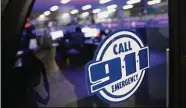  ?? Rose Baca/Associated Press ?? A national survey of emergency call center workers found many feel undertrain­ed, among other issues.