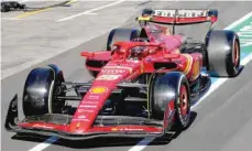  ?? — Reuters ?? Ferrari’s Carlos Sainz Jr in action during the Australian Grand Prix at Melbourne Grand Prix Circuit, Melbourne.