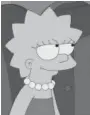  ??  ?? Lisa as seen in “The Simpsons”