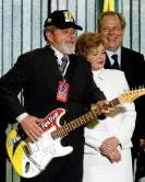  ?? Photograph: Evaristo Sa/AFP/Getty Images ?? The Brazilian president, Luiz Inácio Lula da Silva, at the Planalto Palace in Brasília in 2003.