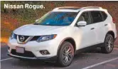  ??  ?? Nissan Rogue.