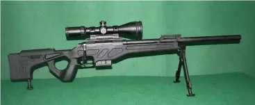  ??  ?? CS/LR4A的原型枪——CS/LR4狙击步枪