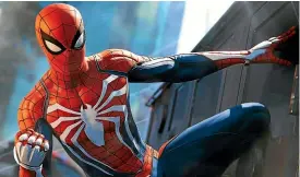  ??  ?? Spider-Man on PS4. Sony has provided glimpses this week of its next-generation console, as has its big rival, Microsoft.