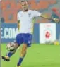  ?? ISL ?? Lucian Goian will have to play a crucial role for Mumbai City in the defence.