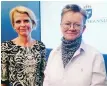  ?? FOTO: TT/ARKIV ?? Äldreminis­ter Åsa Regnér (S) och utredaren Susanne Rolfner Suvanto.