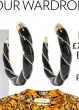  ??  ?? Earrings, £255, Aurélie Bidermann at Net-aporter.com