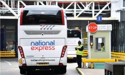 ??  ?? National Express operates in the UK, US, Spain and Morocco. Photograph: Dylan Martinez/Reuters