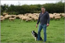  ?? ?? FIVE FARMS including Carmarthen­shire farmer Gareth Morgan, have supplied a total of 120 lambs to the project