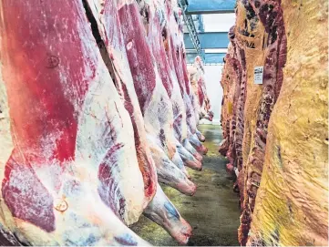  ??  ?? NEW BOOST: Meat industry production could benefit from the clearer political policies.