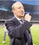  ??  ?? Rafa Benitez ha allenato il Napoli due stagioni