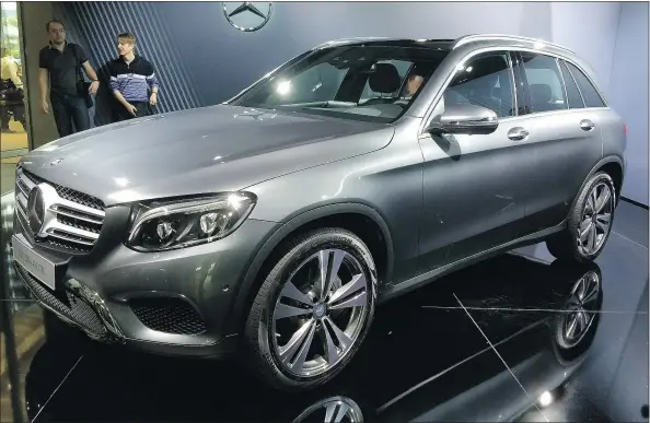  ?? PHOTOS: LESLEY WIMBUSH/DRIVING ?? The Mercedes-Benz GLC is replacing the top-selling GLK, which sold more than 650,00 units since its release.