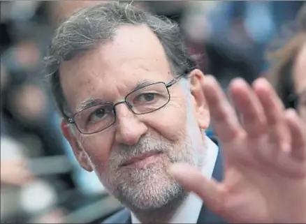  ?? OLIVIER HOSLET / EFE ?? Mariano Rajoy en una imagen tomada en Bruselas esta misma semana