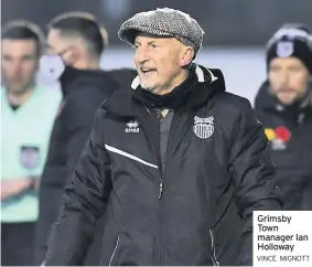  ?? VINCE MIGNOTT ?? Grimsby Town manager Ian Holloway