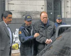  ?? FOTOS: CEDOC PERFIL ?? CABALLO. Fue detenido por decisión de Canicoba Corral.