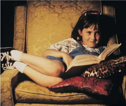  ?? TRISTAR PICTURES ?? Mara Wilson starred in the 1996 movie Matilda. “The filming of Matilda felt like it had happened in another lifetime,” the actress writes.