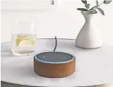  ?? AMAZON ?? Want to try Alexa in your home? The Dot is on sale now.