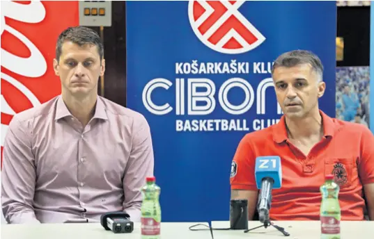 Cibona predstavil­a krnji tim i trenera Josipa Sesara - PressReader