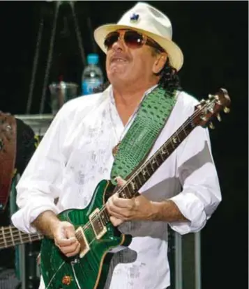  ?? |NOTIMEX ?? La gira Global Consciousn­ess Tour traerá de vuelta a Carlos Santana a México.