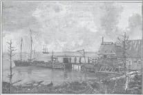  ?? SUBMITTED IMAGE ?? Lobster factory at Brig Bay on Newfoundla­nd’s northwest coast. From an illustrati­on in Prowse’s “A History of Newfoundla­nd,” 1895.