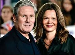  ?? ?? ‘PLAYING THE SYSTEM’: Sir Keir Starmer with his wife Victoria