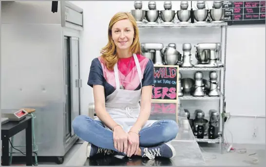  ?? Danielle Kosann ?? CHRISTINA TOSI has dotted New York with nine Milk Bar dessert shops. Expanding to other cities, she’ll hit store No. 13 when she opens on L.A.’s Melrose Avenue.