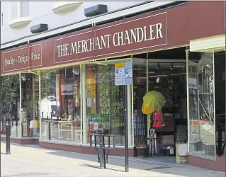  ??  ?? Merchant Chandler had filled the shop for years