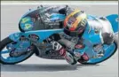  ?? FOTO: EFE ?? Canet lideró en Assen en Moto3