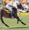  ??  ?? ARGENTINE polo superstar Nacho Figueras in action.