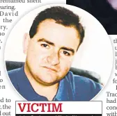  ??  ?? VICTIM John Cooke was killed with sword