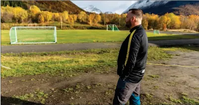  ?? FOTO: ARE BERGSET ELVESTAD ?? HAR FASILITETE­NE: Holm sier de har fasilitete­ne på plass i Olderdalen. I tillegg vil de leie hall i Tromsø for spillere som bor der, likt Indre Kåfjord IL har til kommunens herrelag.