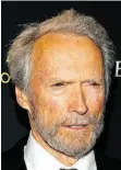  ??  ?? Clint Eastwood