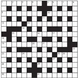  ?? NO 14993 ?? PRIZES of £20 will be awarded to the senders of the first three correct solutions checked. Solutions to: Daily Mail Prize Crossword No. 14,993, PO BOX 3451, Norwich NR7 7NR. Entries may be submitted by second-class post. Envelopes must be postmarked no...