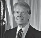  ??  ?? Former President Jimmy Carter