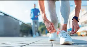  ??  ?? On top of supplement­ation, staying active and exercising regularly helps prevent stiffness in joints.