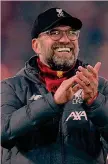  ??  ?? Leader Jürgen Klopp, 52 anni, al Liverpool dall’ottobre 2015
Il coronaviru­s ha mostrato il lato migliore di diversi personaggi della Premier. Jurgen Klopp, in un video realizzato dal Liverpool, ha esortato ieri i