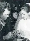  ??  ?? Julio i Isabel l’any 1971