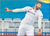  ?? ?? Bumrah failed to clinch a wicket in South Africa’s 2nd innings