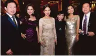  ??  ?? Victor Ley – Business Tycoon, Hera Geriene, Rachel de Guzman, Suzette Ayson - Businesswo­man, Dr. Cecile Infantado – President of Smiles, Sitoy de Guzman – Businessma­n