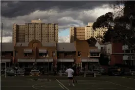  ?? Photograph: Christophe­r Hopkins/The Guardian ?? The Collingwoo­d public housing complex.