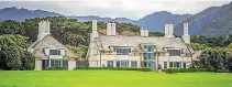  ??  ?? Wharekauha­u Country Estate, host to royalty, is about to become more luxurious.