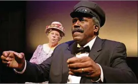  ?? CONTRIBUTE­D BY THEATRICAL OUTFIT ?? Jill Jane Clements and Rob Cleveland, who previously appeared in a 2009 staging of the show at Theatrical Outfit, return for Georgia Ensemble Theatre’s “Driving Miss Daisy” in February.