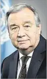  ??  ?? António Guterres.