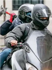  ??  ?? Terror: Gang threatened shoppers with hammers in London’s West End in May