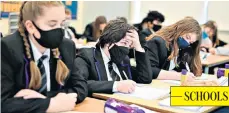 ??  ?? SCHOOLS
Now: Pupils return, but soon as many as one million are forced to self-isolate