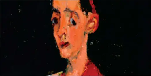  ?? ?? L’enfant de choeur (1927-1928) du peintre russe Chaïm Soutine, au Musée de l’Orangerie à Paris. (Crédits : Reuters)