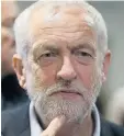  ??  ?? Jeremy Corbyn yesterday