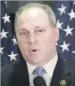  ?? Getty Images ?? REP. STEVE SCALISE (R-La.), the House majority whip, above, is in critical condition. CRYSTAL GRINER, Capitol Police special agent, is shot in ankle, undergoes surgery and is in “good condition.” ZACHARY BARTH, a congressio­nal aide, is shot in the...