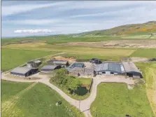  ?? ?? A planning applicatio­n for Dhurrie Farm in Kintyre has been lodged by R&B Distillers Ltd.