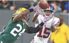  ?? RICK WOOD/MILWAUKEE JOURNAL SENTINEL ?? The Packers will be counting on cornerback Quinten Rollins (24) to improve in his third season.