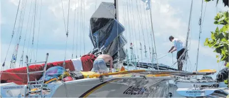  ?? FOTO: FLEMMING CHRISTIAN ?? Die Bootssaiso­n in Lindau beginnt.